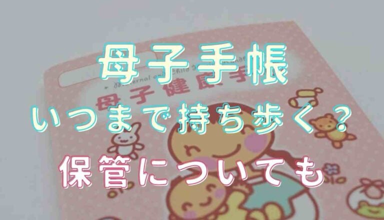 母子手帳 持ち歩く 妊娠中